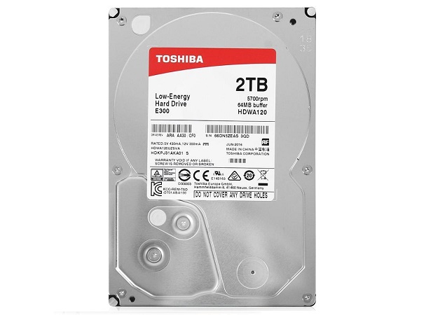 2TB Toshiba HDWA120UZSVA (3.5", SATAIII, 5700rpm, 64Mb)